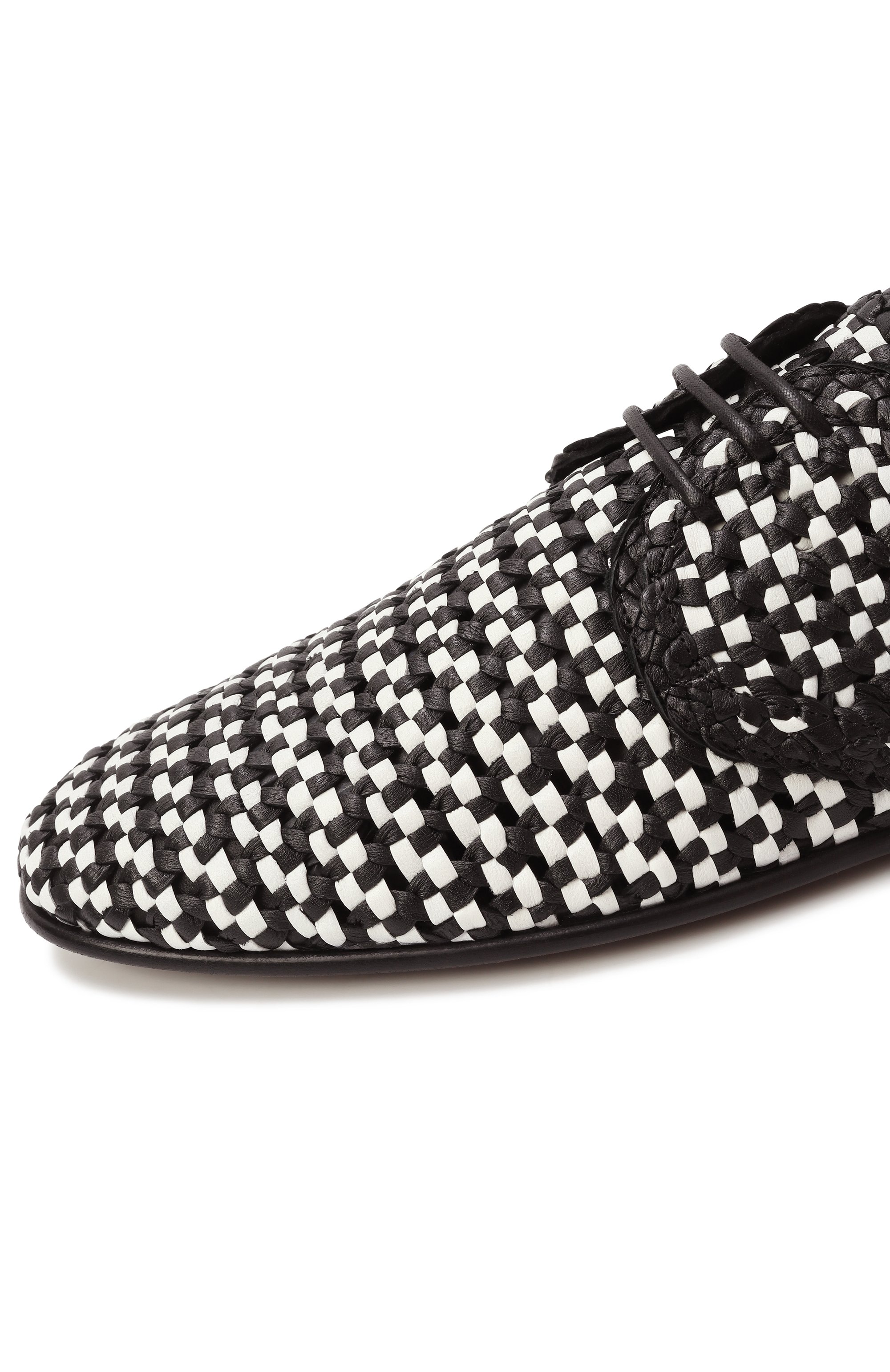 Кожаные дерби DOLCE & GABBANA, арт. A10872/A9M51, фото 7