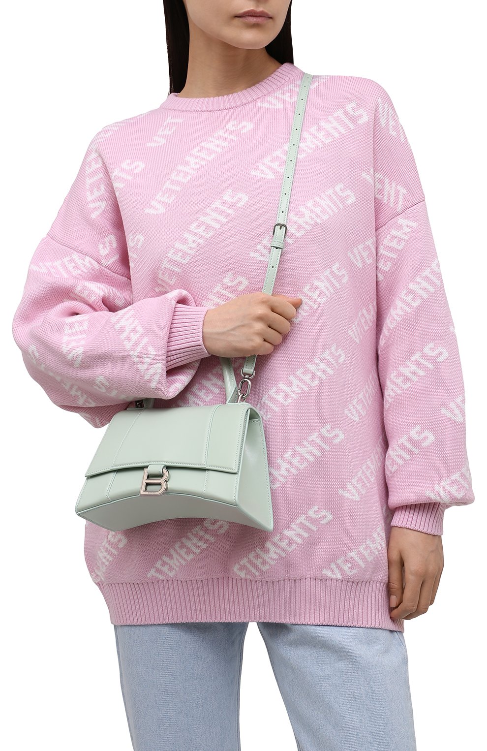 Сумка hourglass small BALENCIAGA, арт. 593546/1QJ4Y, фото 6