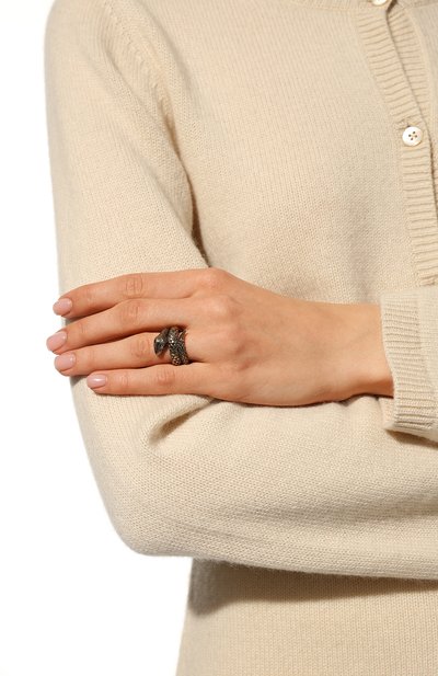 Кольцо two rounds snake QUEENSBEE, арт. 102007/10,30, фото 2