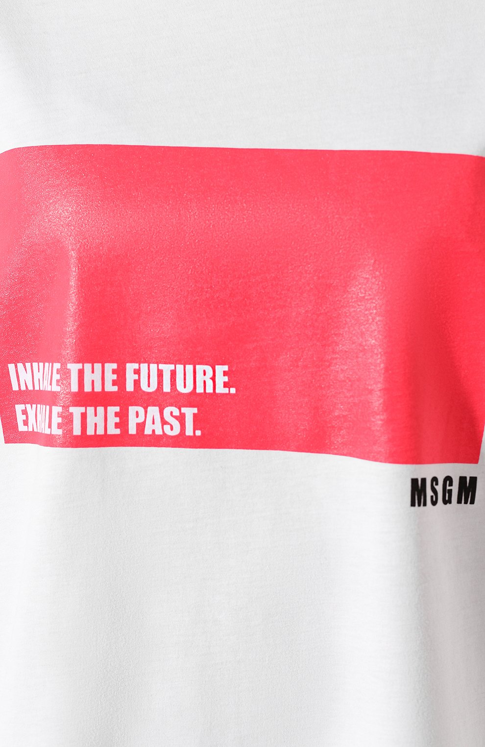 Хлопковая футболка MSGM, арт. 2845MDM07 207228, фото 5