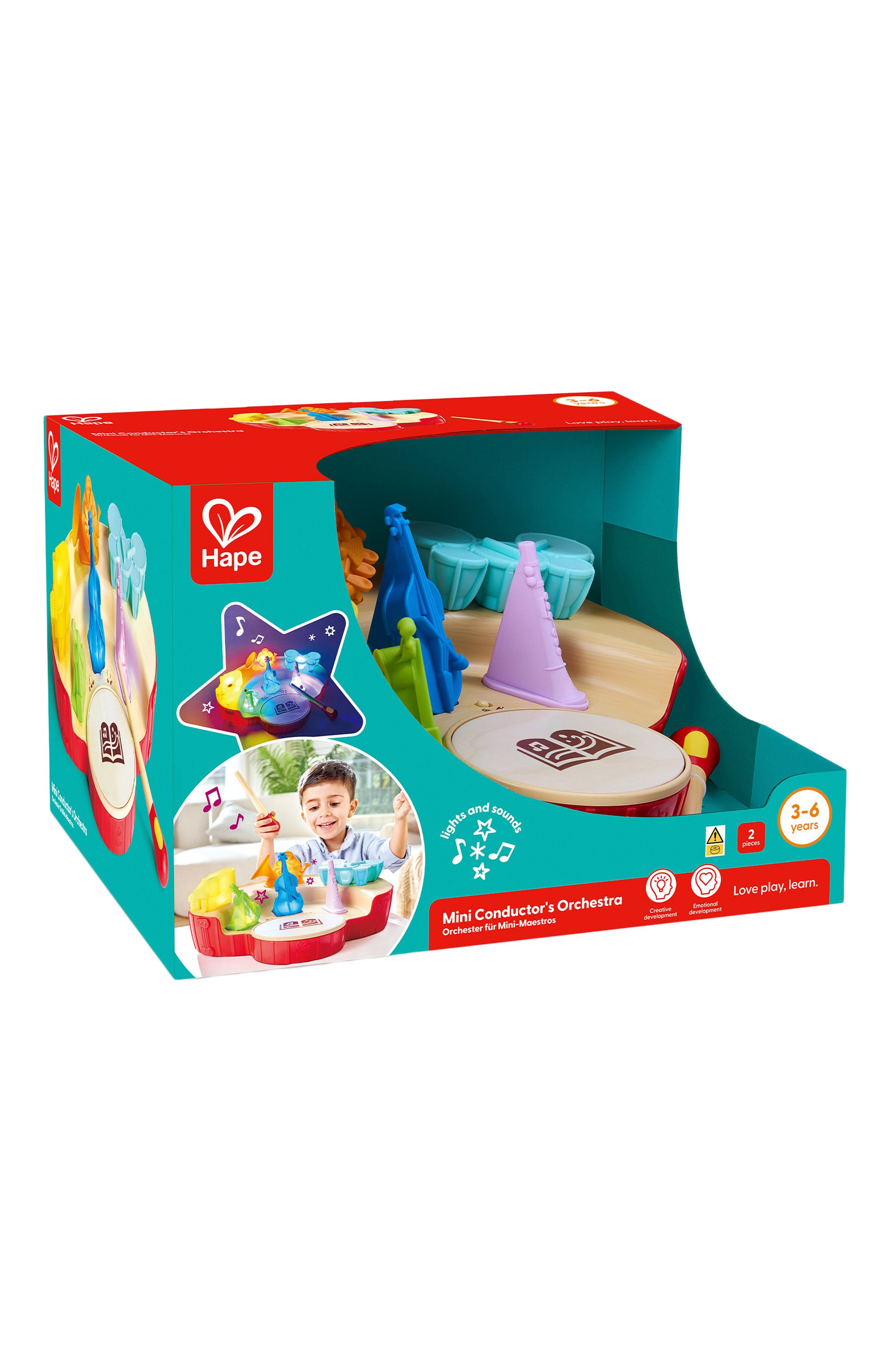 Музыкальная игрушка мини-оркестр HAPE, арт. E0642_HP, фото 3