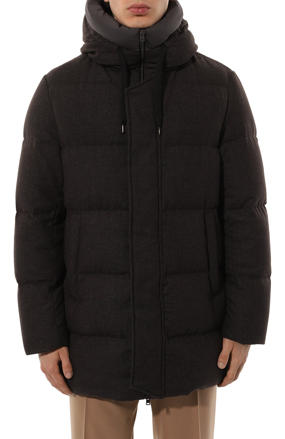 Шерстяной пуховик HERNO, арт. PI001143U-RUS/33279, фото 3