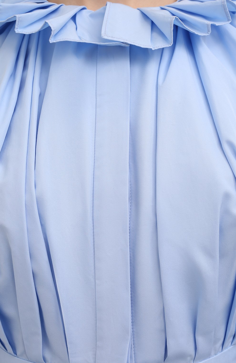 Хлопковое платье ALEXANDER MCQUEEN, арт. 663853/QAAAY, фото 5