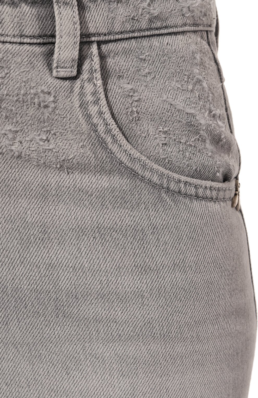 Джинсовая юбка PATRIZIA PEPE светло-серого цвета по цене 22800 руб., арт. 8G0355_D048, фото 5 Джинсовая юбка PATRIZIA PEPE, арт. 8G0355_D048, фото 5