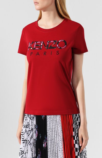Хлопковая футболка KENZO, арт. F962TS701990, фото 3