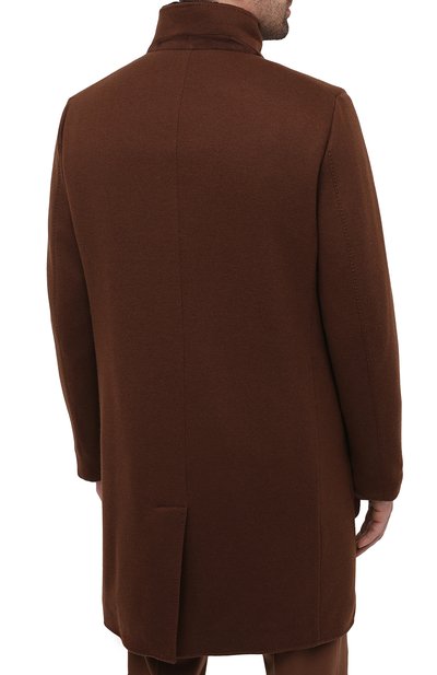 Кашемировое пальто с подкладкой из нутрии LORO PIANA, арт. FAF4118, фото 4