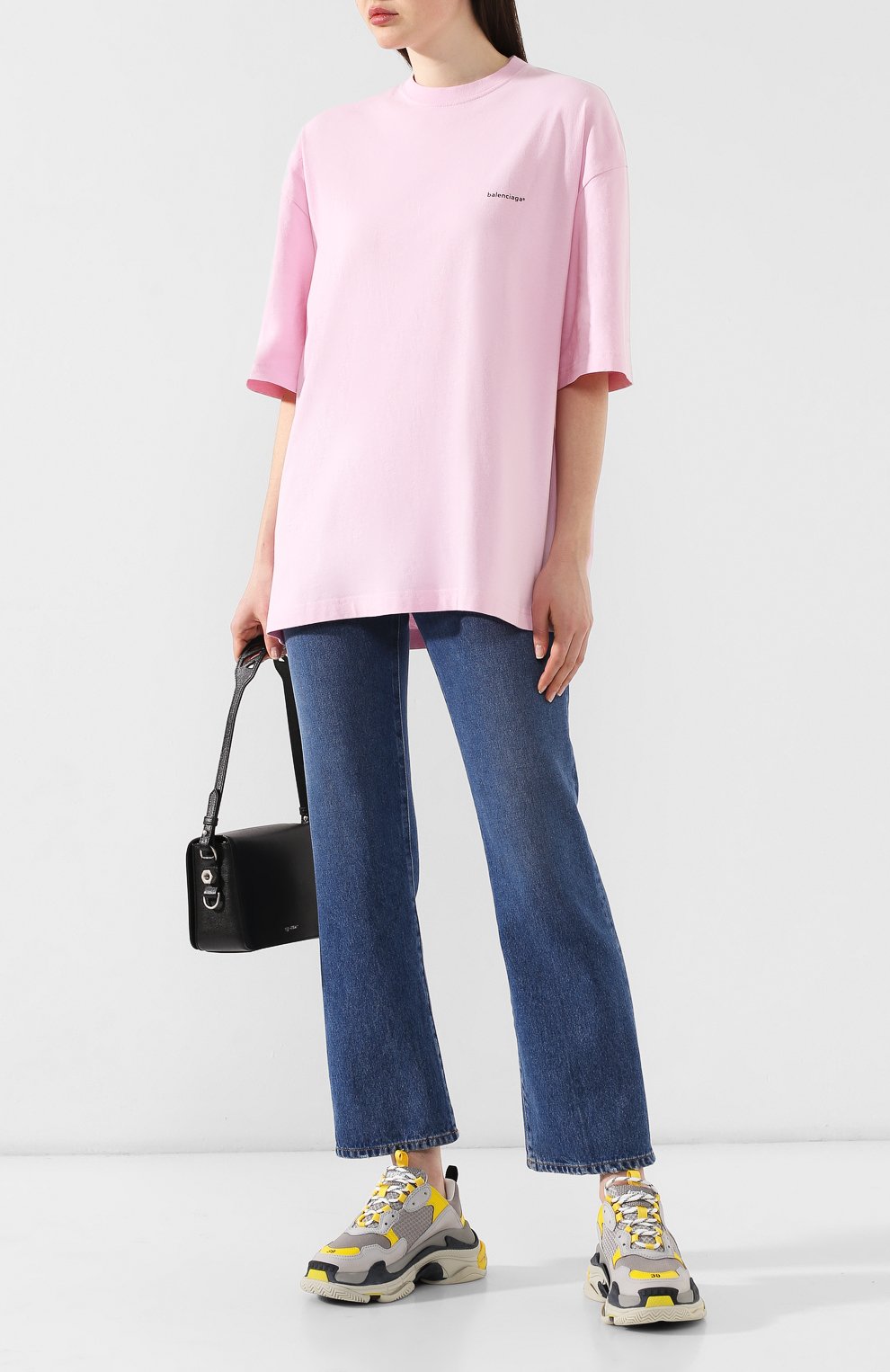 Хлопковая футболка BALENCIAGA, арт. 571205/TEV18, фото 2