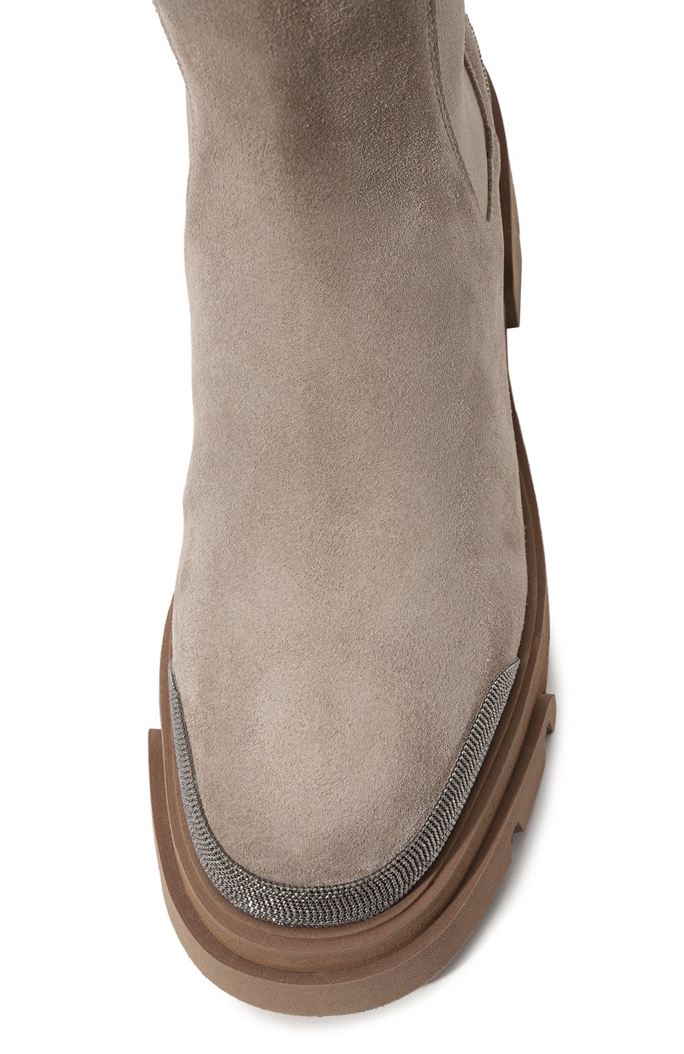 Замшевые челси BRUNELLO CUCINELLI, арт. MZSFG2301P, фото 6