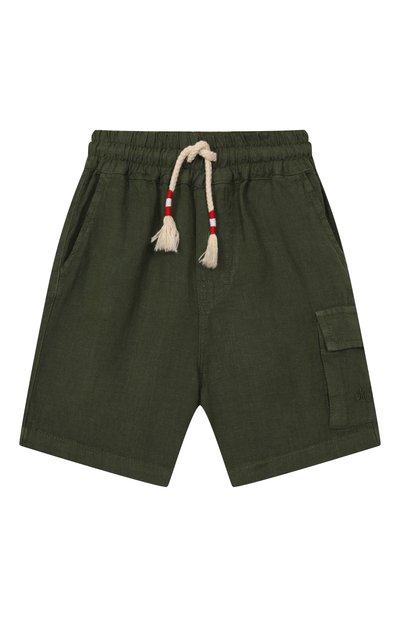 Льняные шорты-карго MC2 SAINT BARTH, арт. STBK MARSEILLE JR/MRE0001