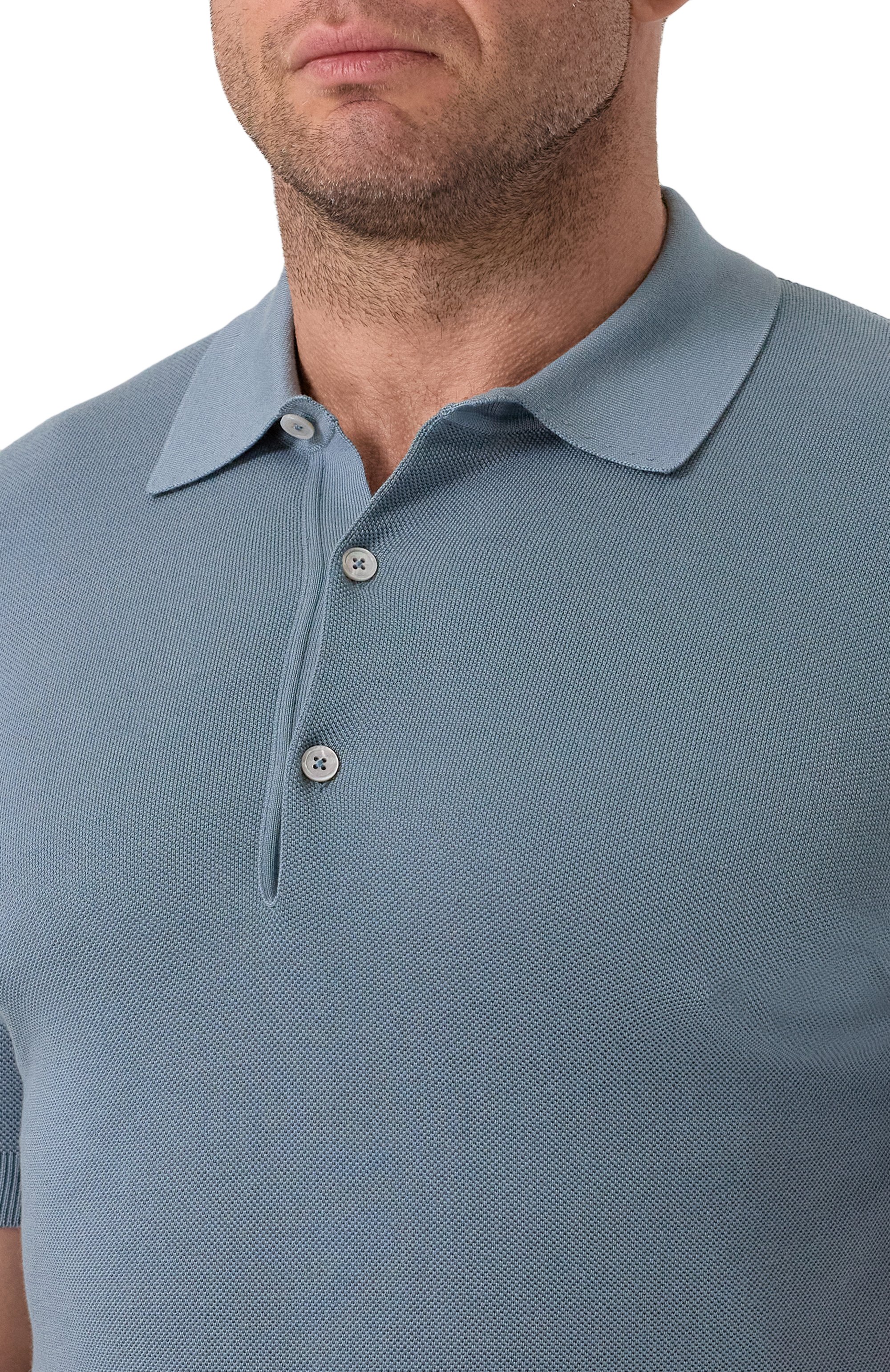 Поло из шелка и хлопка TOM FORD, арт. YMS003/KPS002, фото 5