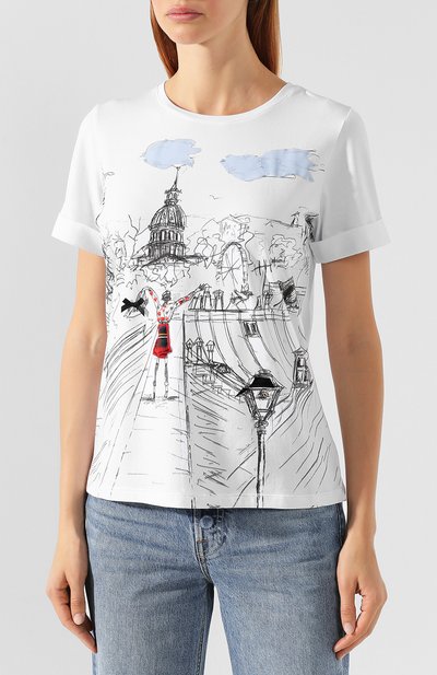 Хлопковая футболка WEILL, арт. 117502, фото 3