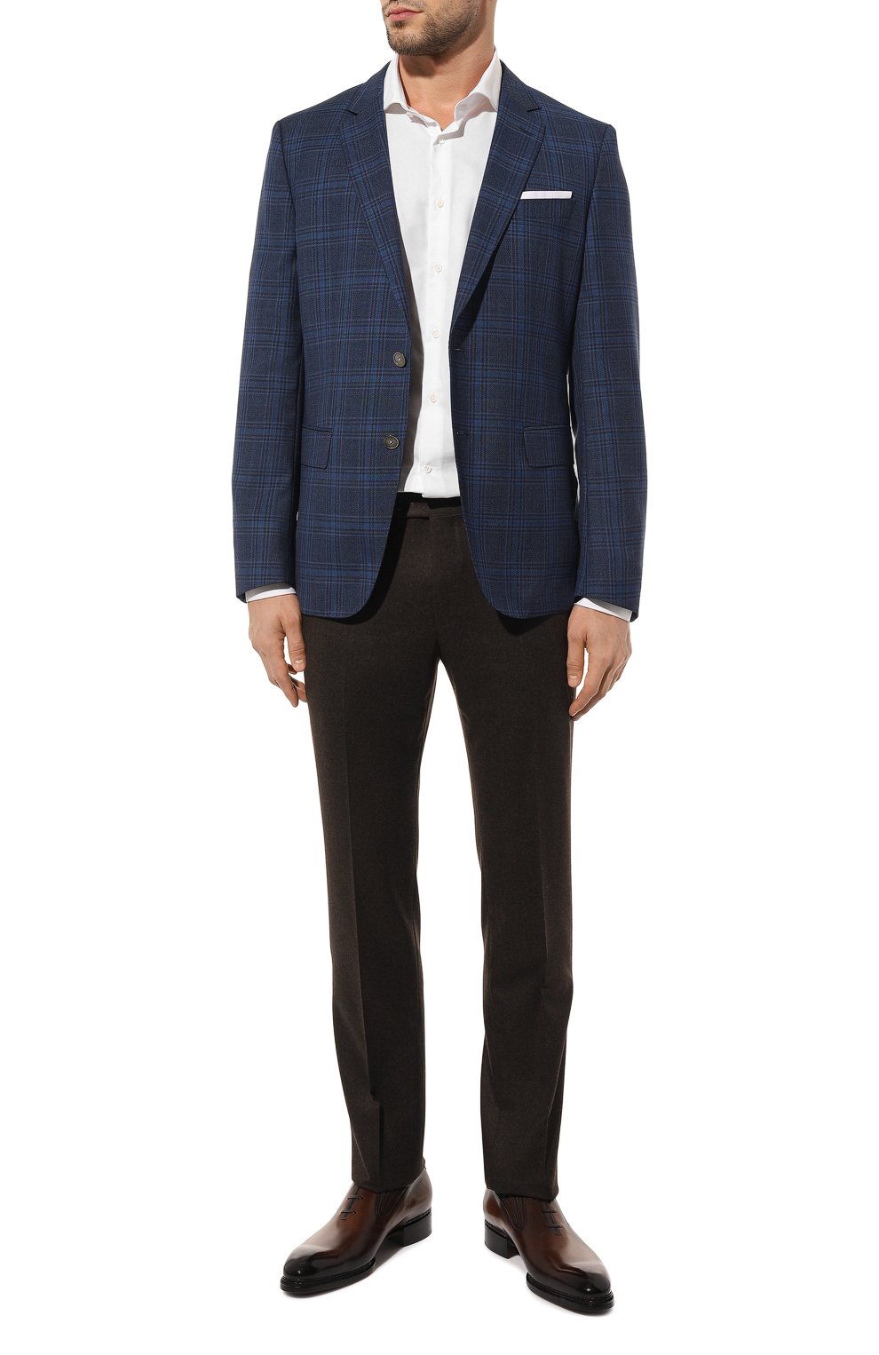 Шерстяной пиджак BOSS, арт. 50484823, фото 2