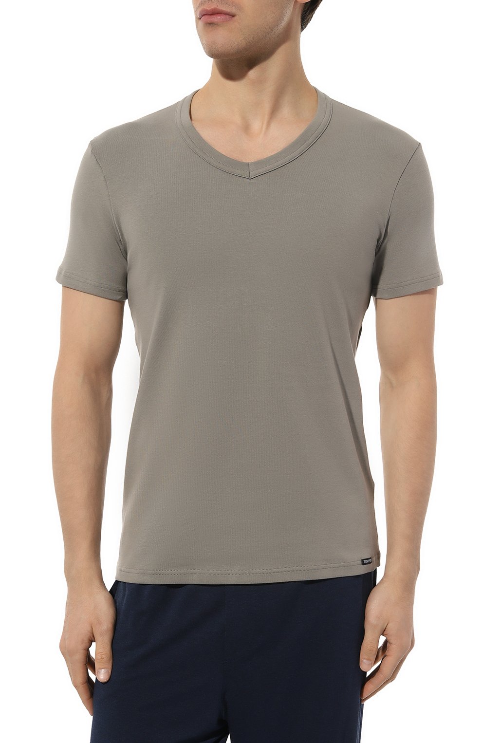 Хлопковая футболка TOM FORD, арт. T4M09104, фото 3