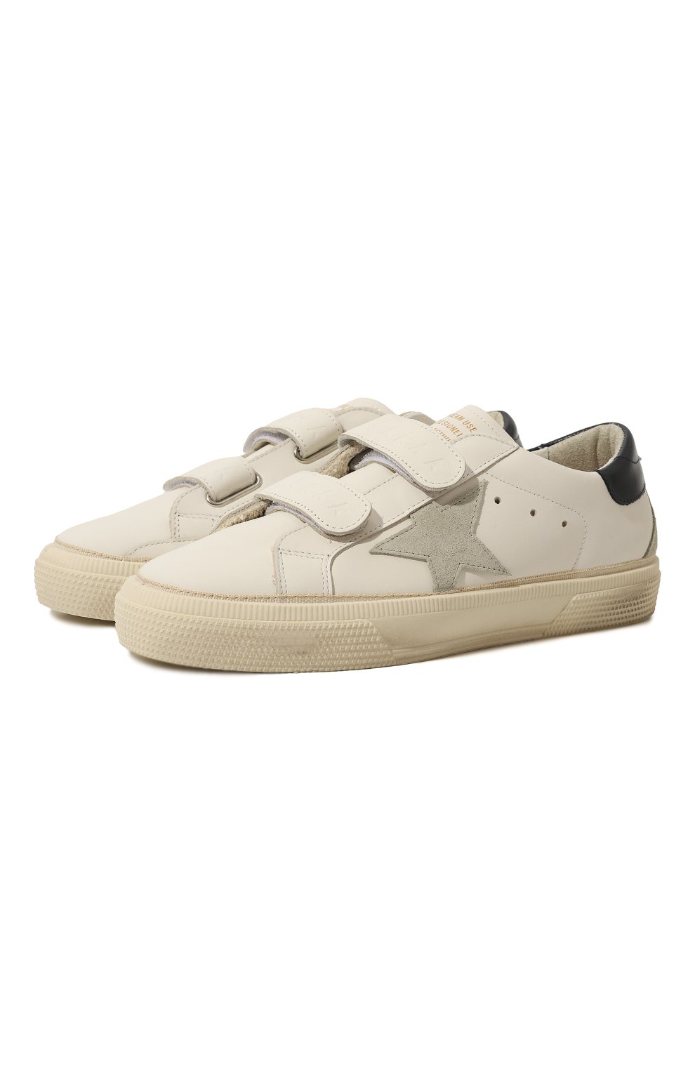 Кожаные кеды GOLDEN GOOSE DELUXE BRAND, арт. GTF00716.F005316, фото 1