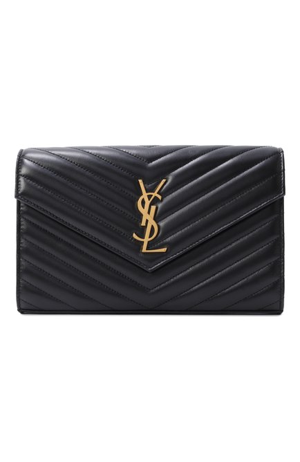 Женская сумка cassandra SAINT LAURENT черного цвета, арт. 377828/AAA44 | Фото 1 (Материал: Натуральная кожа; Автоматизация состава: Проставлено; Автоматизация ТО: Проставлено; Размер: small; Ремень/цепочка: На ремешке)