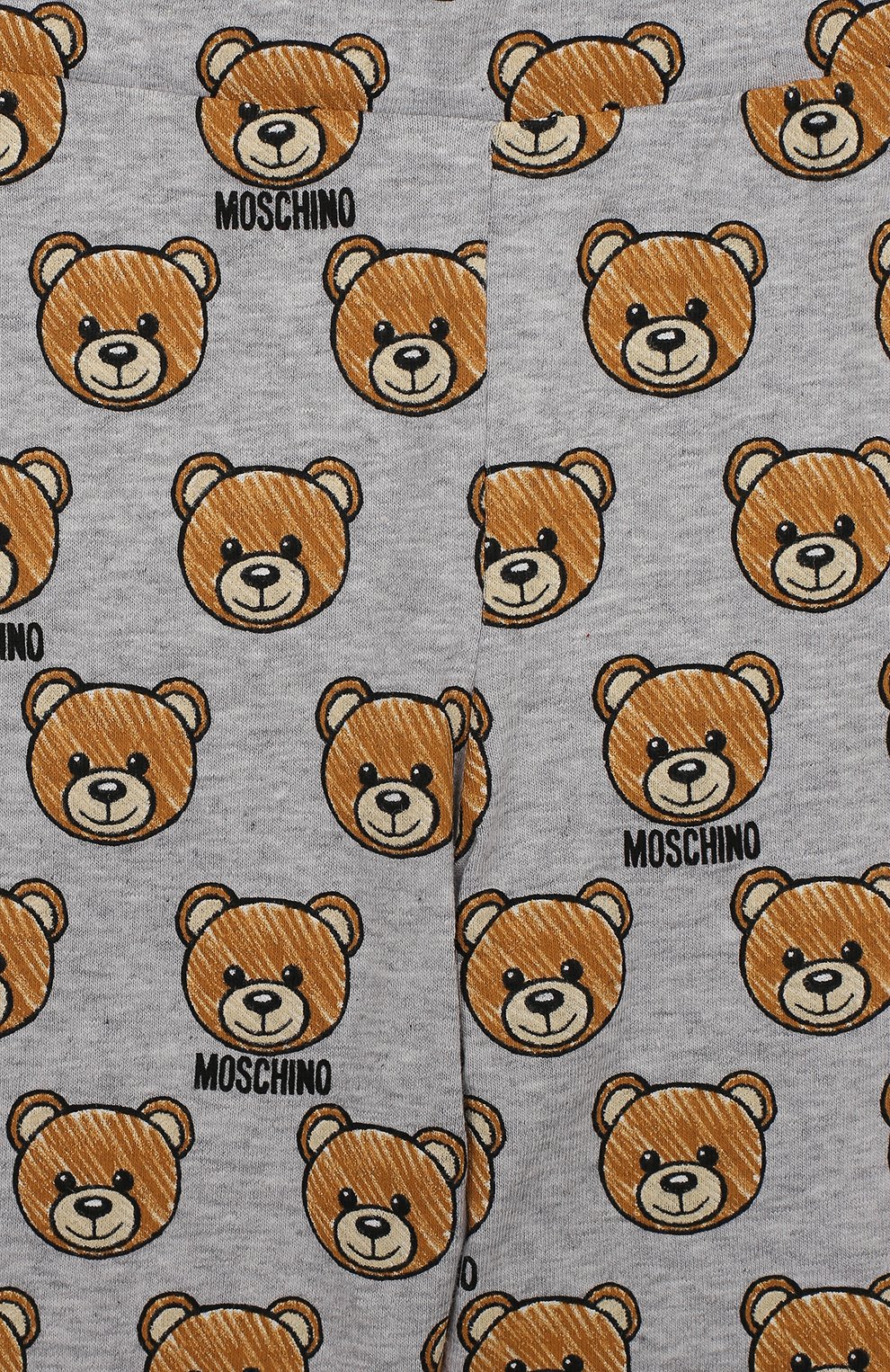 Хлопковые леггинсы MOSCHINO, арт. HFP02R/LBB12/4A-8A, фото 3