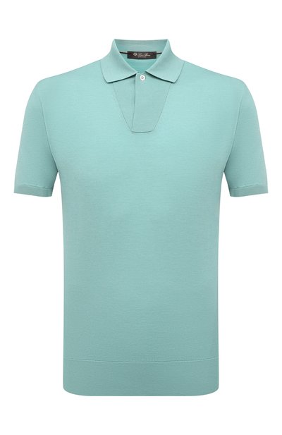 Поло из хлопка и шелка LORO PIANA, арт. FAL5739, фото 1