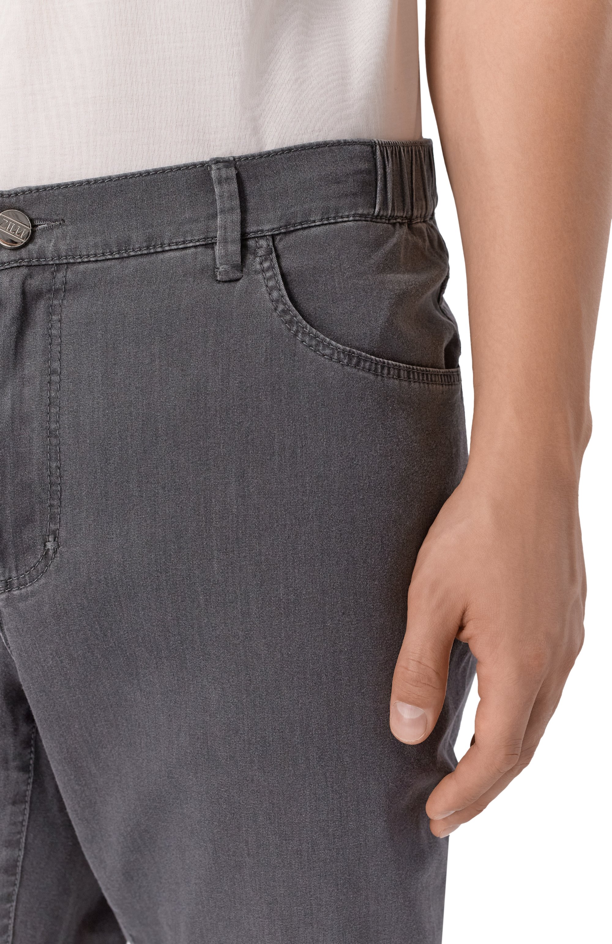 Джинсы regular fit ZILLI, арт. J5T101M0422VMNB00, фото 5