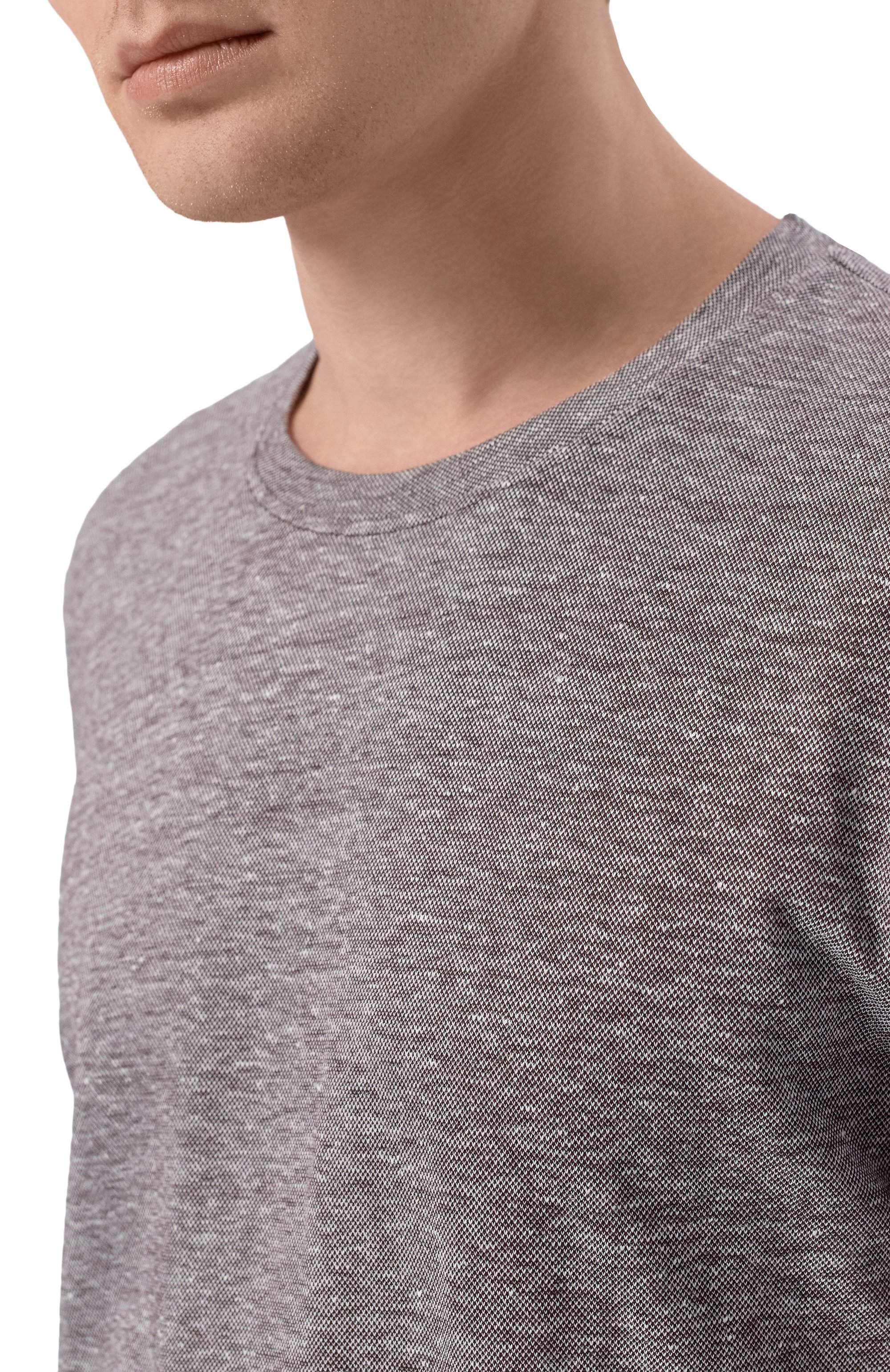 Футболка изо льна и хлопка BOSS, арт. 50559163, фото 5