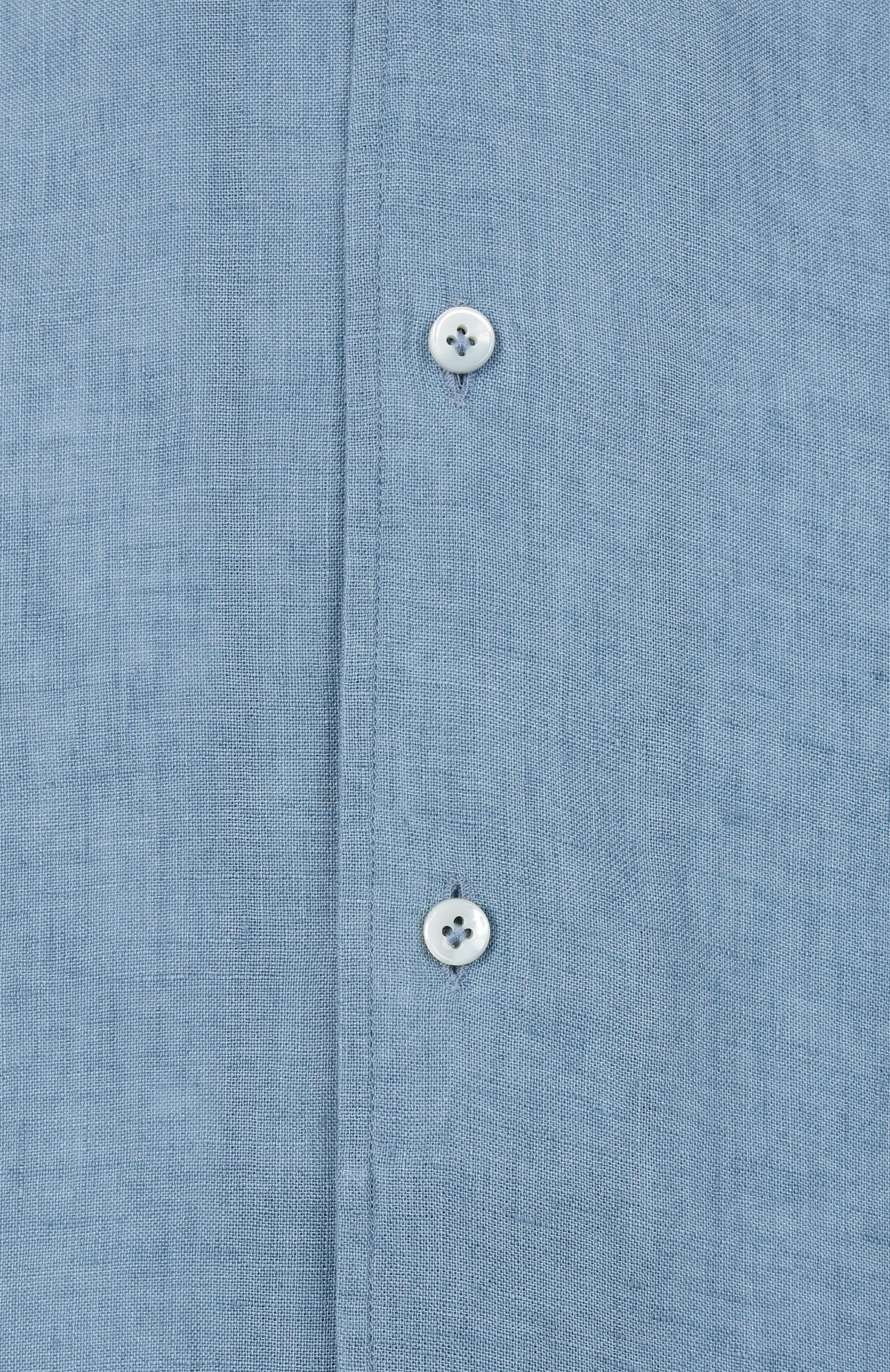 Льняная рубашка ALESSANDRO GHERARDI, арт. D0UBLE-BDN/7431, фото 6