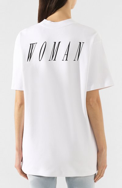 Хлопковая футболка OFF-WHITE, арт. 0WAA072R20H841280130, фото 4