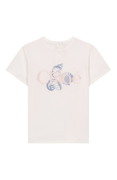 Хлопковая футболка CHLOÉ, арт. C20912