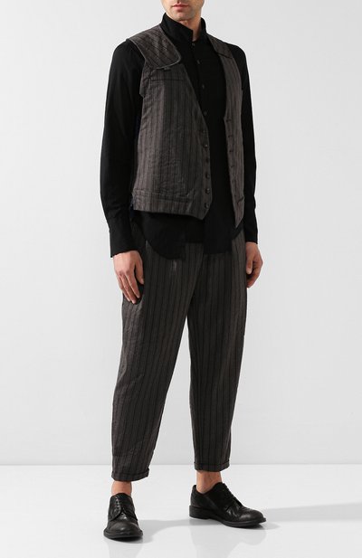 Жилет из смеси шерсти и хлопка ZIGGY CHEN, арт. 0M1930107, фото 2