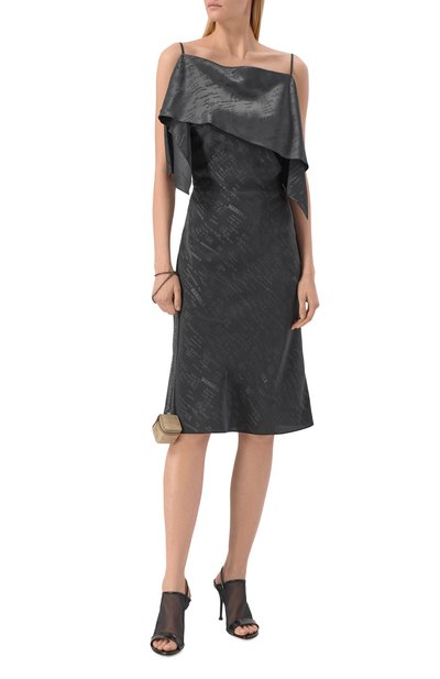 Атласное платье MM6, арт. S52DD0082/M35737, фото 2