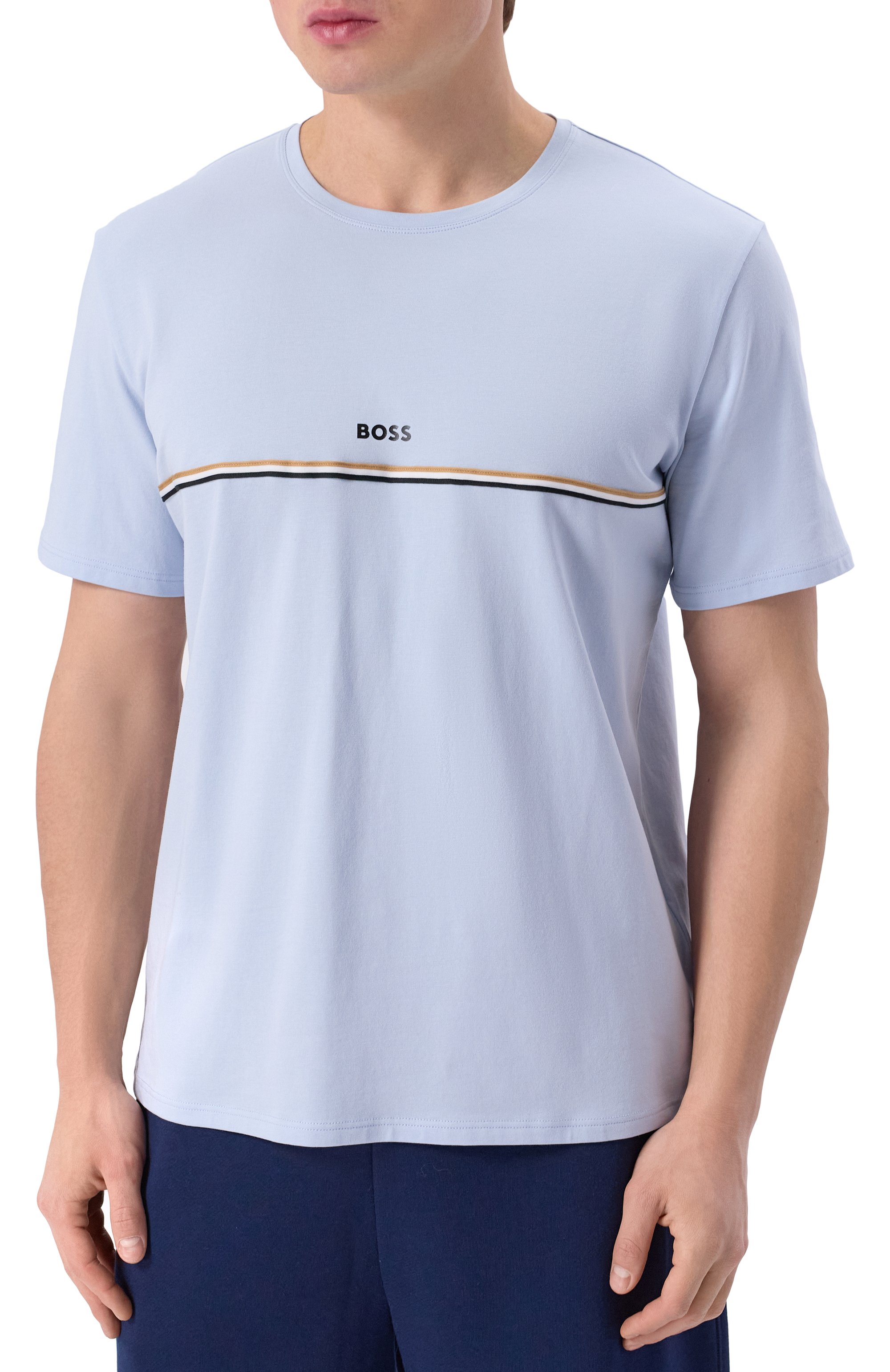 Хлопковая футболка BOSS, арт. 50515395, фото 3