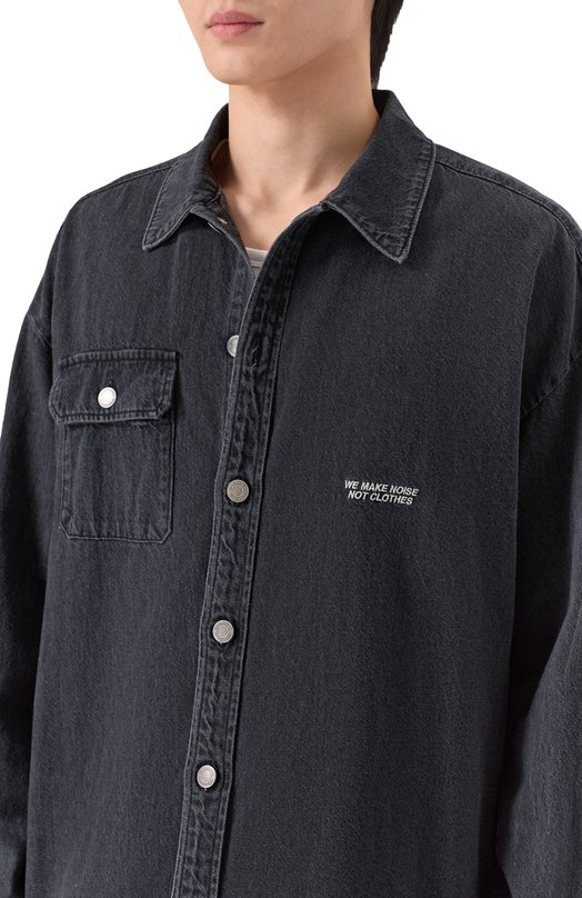 Джинсовая рубашка Undercover UP2E4405 Серый  UP2E4405 Фото 5