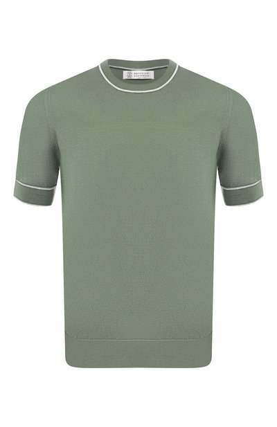 Хлопковый джемпер BRUNELLO CUCINELLI, арт. M29800810, фото 1