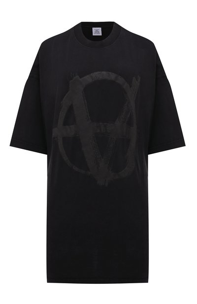 Хлопковая футболка VETEMENTS, арт. UE54TR190B