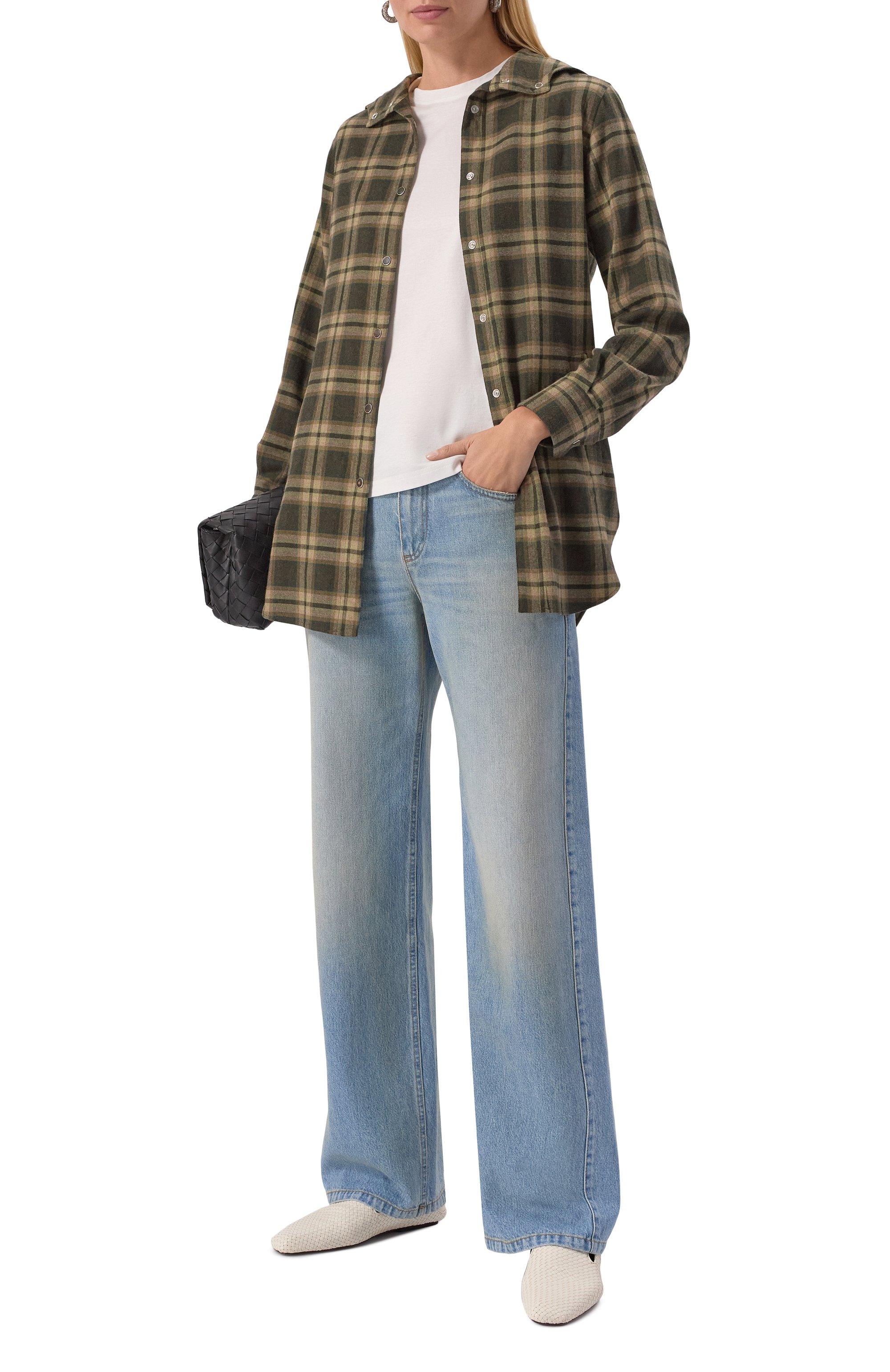 Хлопковая рубашка KITON, арт. D54435H0906602, фото 2