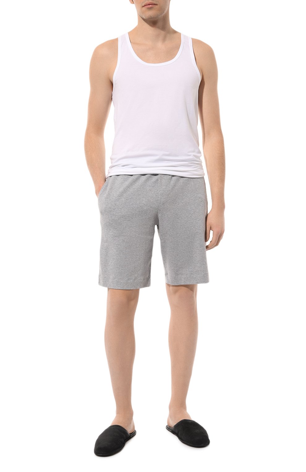 Хлопковая майка HANRO белого цвета по цене 8790 руб., арт. 073087., фото 2 Хлопковая майка HANRO, арт. 073087., фото 2