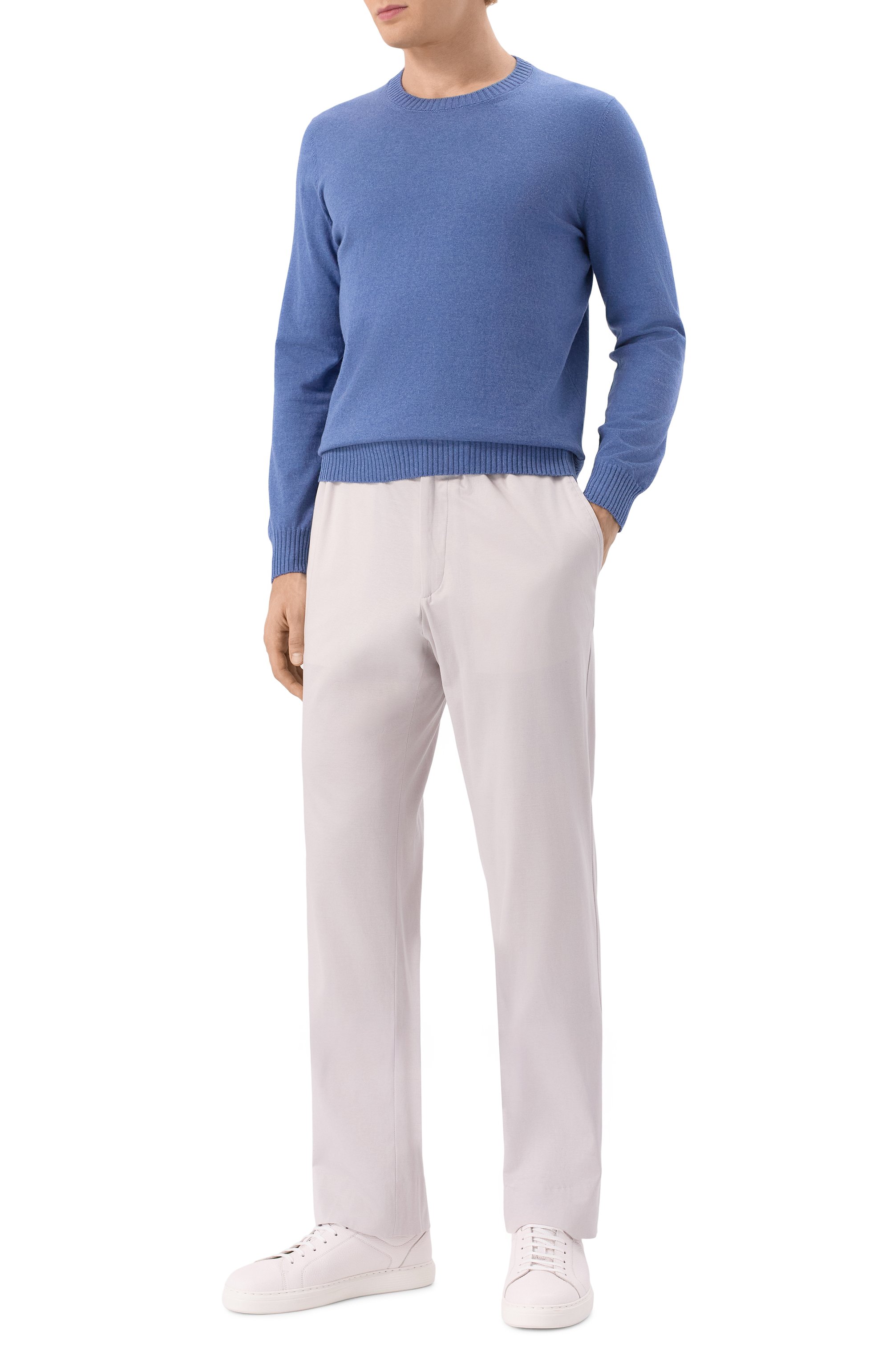 Хлопковые брюки KITON, арт. UPN007H0920003, фото 2