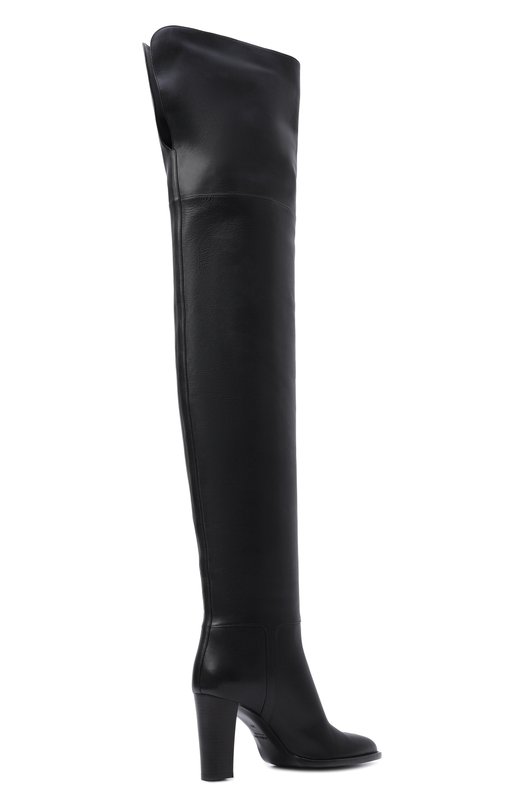 Кожаные ботфорты Julia 85 Saint Laurent 840702/AAFBC Чёрный  840702/AAFBC Фото 5