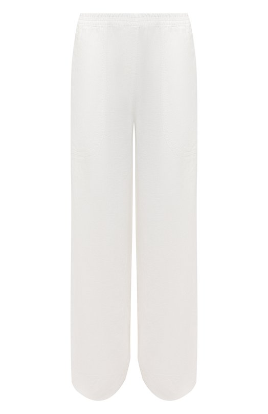 Льняные брюки Giorgio Armani 0WHPP0EK/T022F Белый 0WHPP0EK/T022F