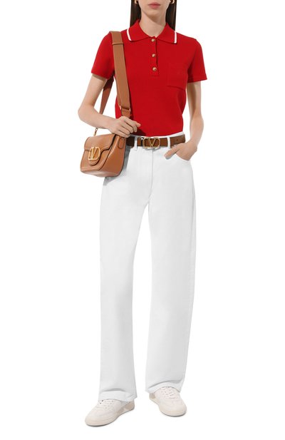 Кожаные кеды upvillage VALENTINO, арт. 5W2S0IL9/SVL, фото 2