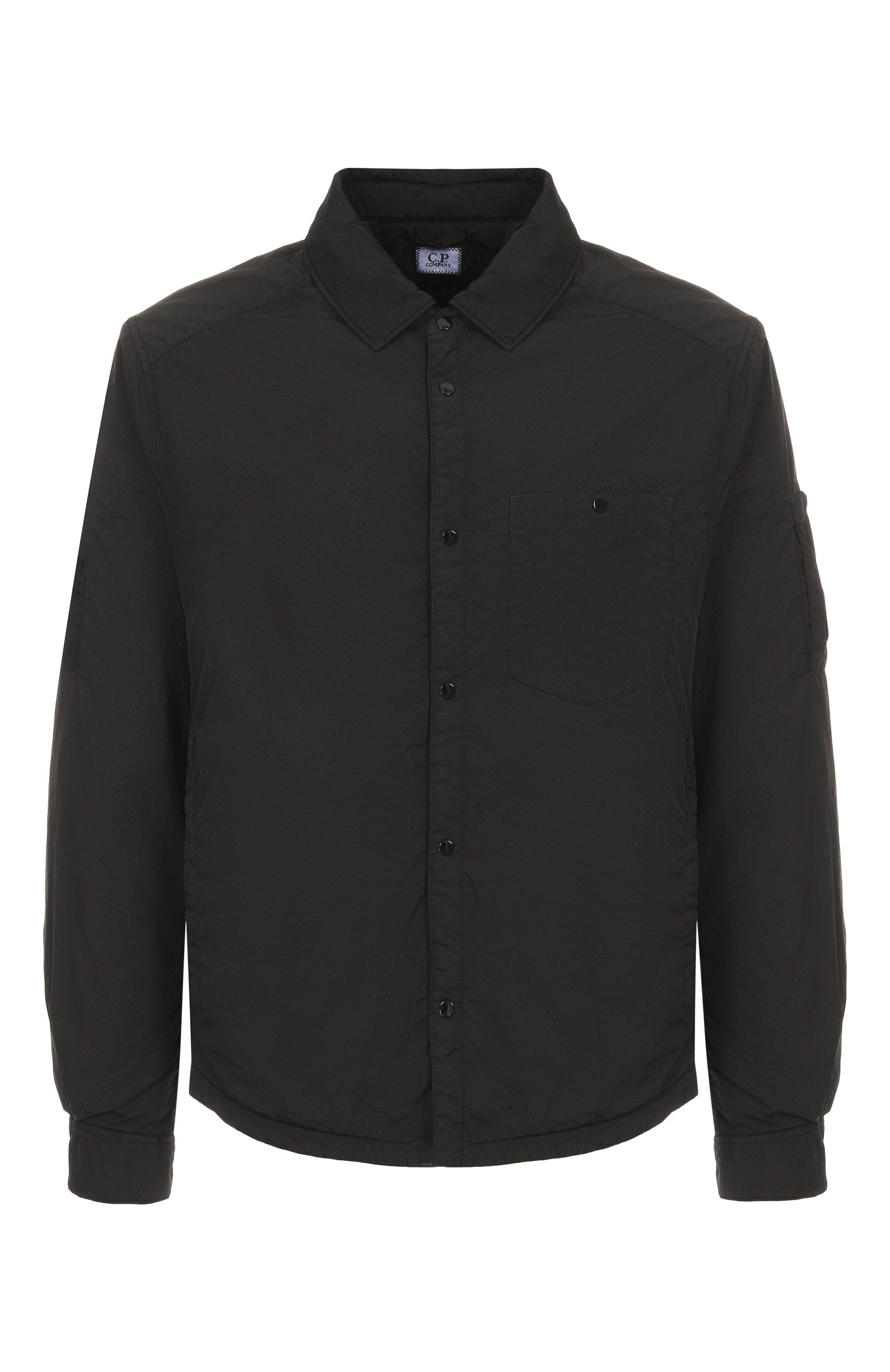 Куртка-рубашка C.P. COMPANY черного цвета по цене 48000 руб., арт. 19CM0S088A005904G, фото 1 Куртка-рубашка C.P. COMPANY, арт. 19CM0S088A005904G, фото 1