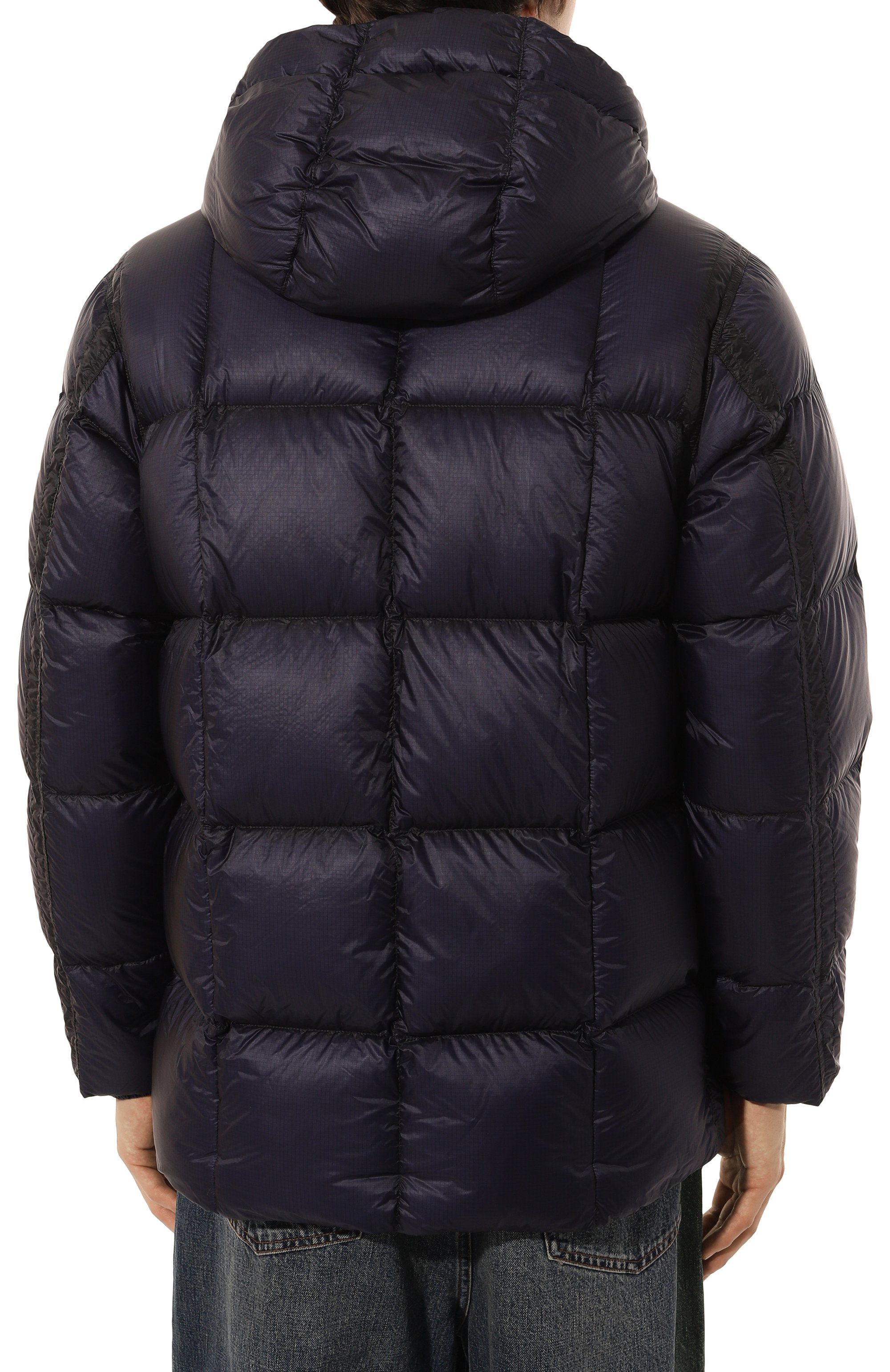 Пуховик C.P. COMPANY темно-синего цвета по цене 78250 руб., арт. 17CM0W206A006099A, фото 4 Пуховик C.P. COMPANY, арт. 17CM0W206A006099A, фото 4