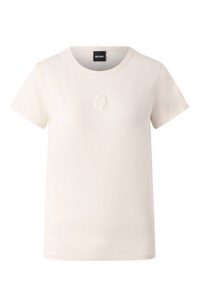 Женская хлопковая футболка BOSS, арт. 50534800