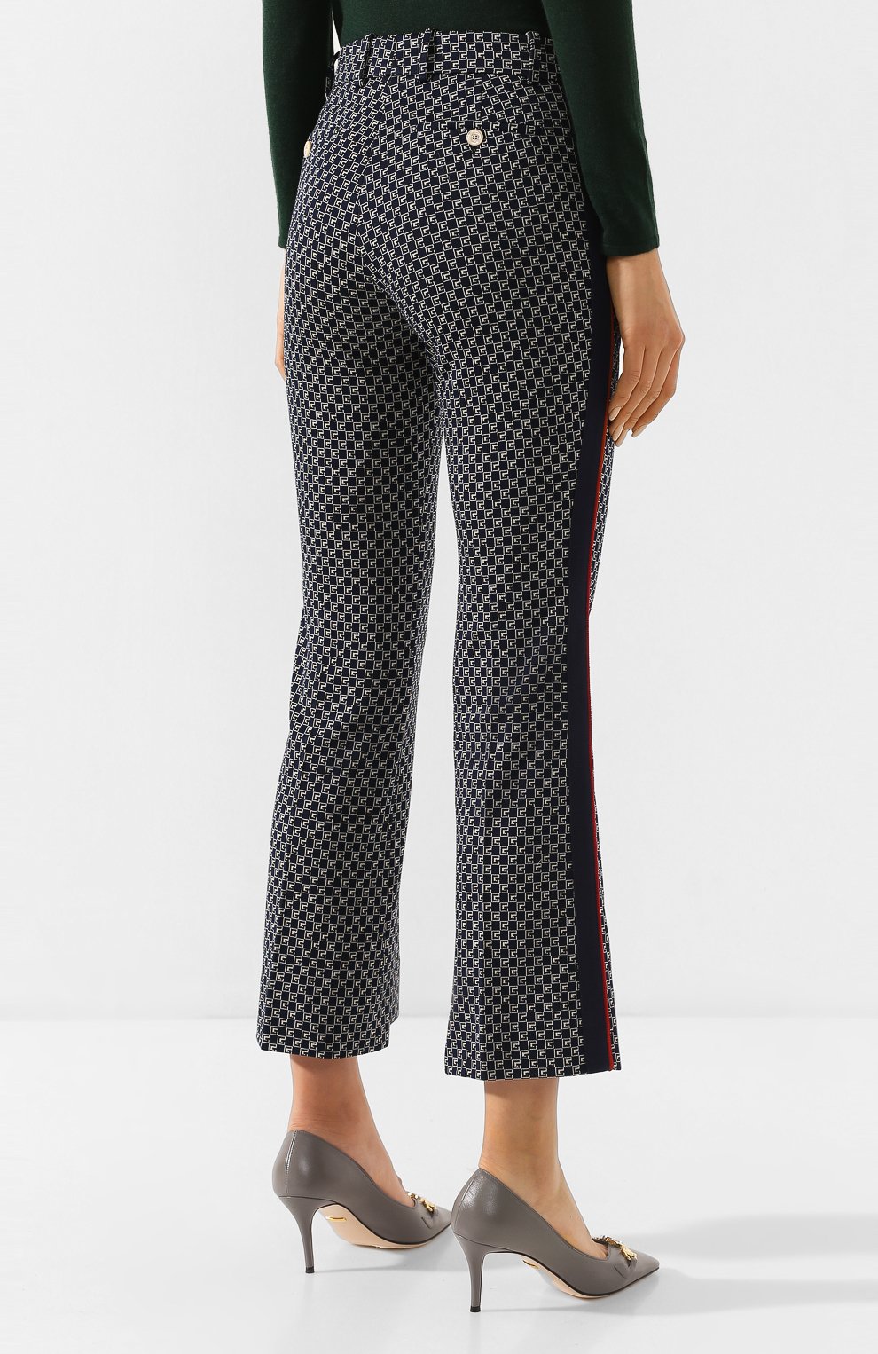 Хлопковые брюки GUCCI, арт. 609700/ZAC6I, фото 4