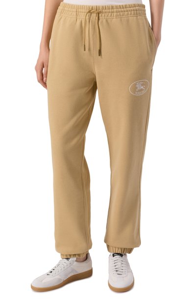 Хлопковые джоггеры BURBERRY, арт. 8111678, фото 3