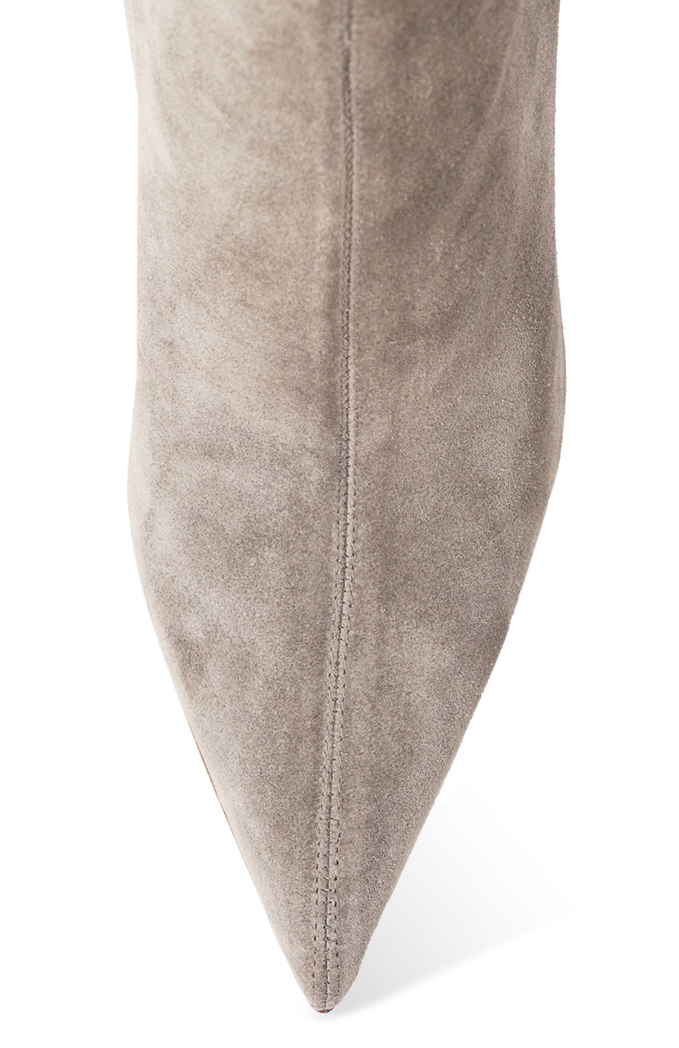 Замшевые ботильоны GIANVITO ROSSI, арт. G73053.15RIC.SUEGREY, фото 6