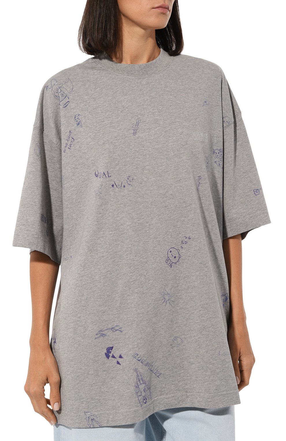 Хлопковая футболка VETEMENTS, арт. UE54TR320G, фото 3