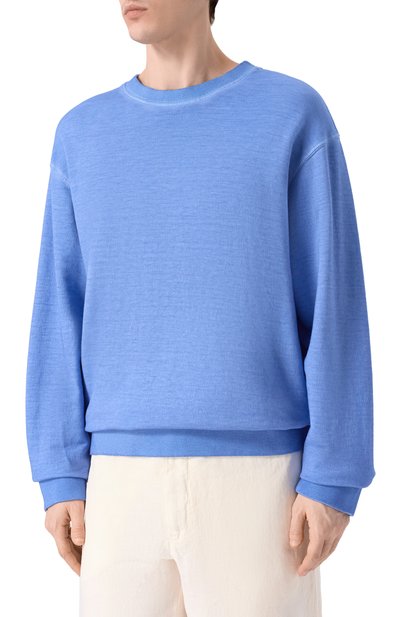 Свитшот изо льна и хлопка 120% LINO, арт. 33ALIM79IA/G461/S01, фото 3