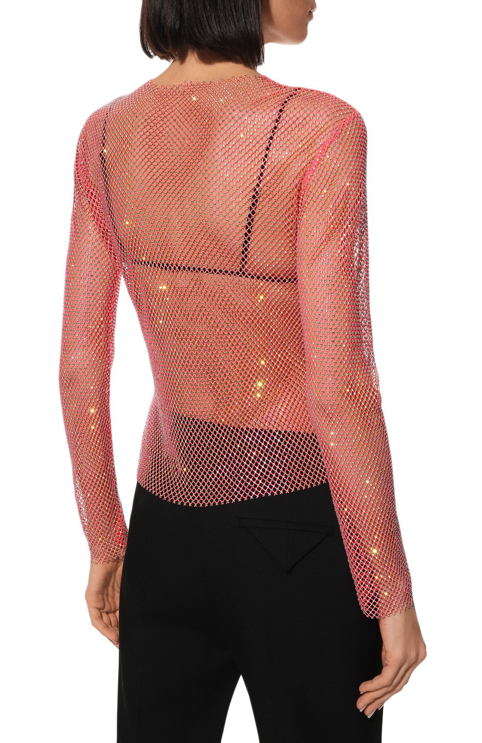 Топ с отделкой стразами ALINE, арт. AL091001, фото 4