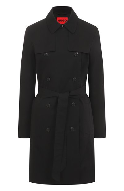 Женский хлопковый тренч HUGO, арт. 50533902