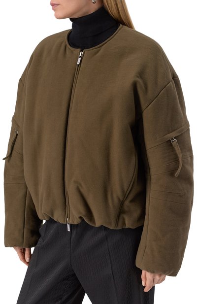 Хлопковый бомбер HELMUT LANG, арт. 009HW102, фото 3