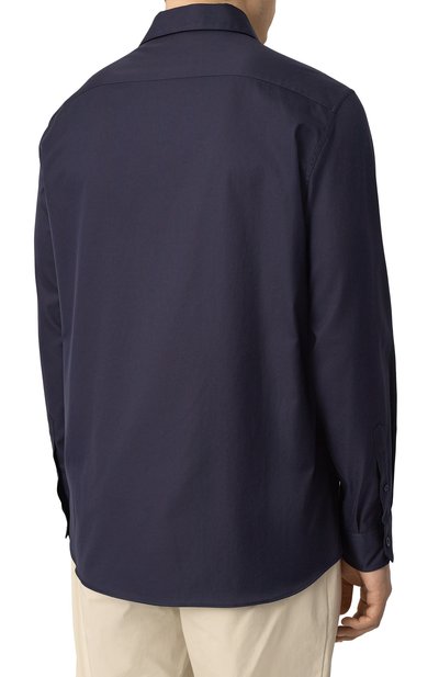 Хлопковая рубашка BRUNELLO CUCINELLI, арт. MW6040658, фото 4